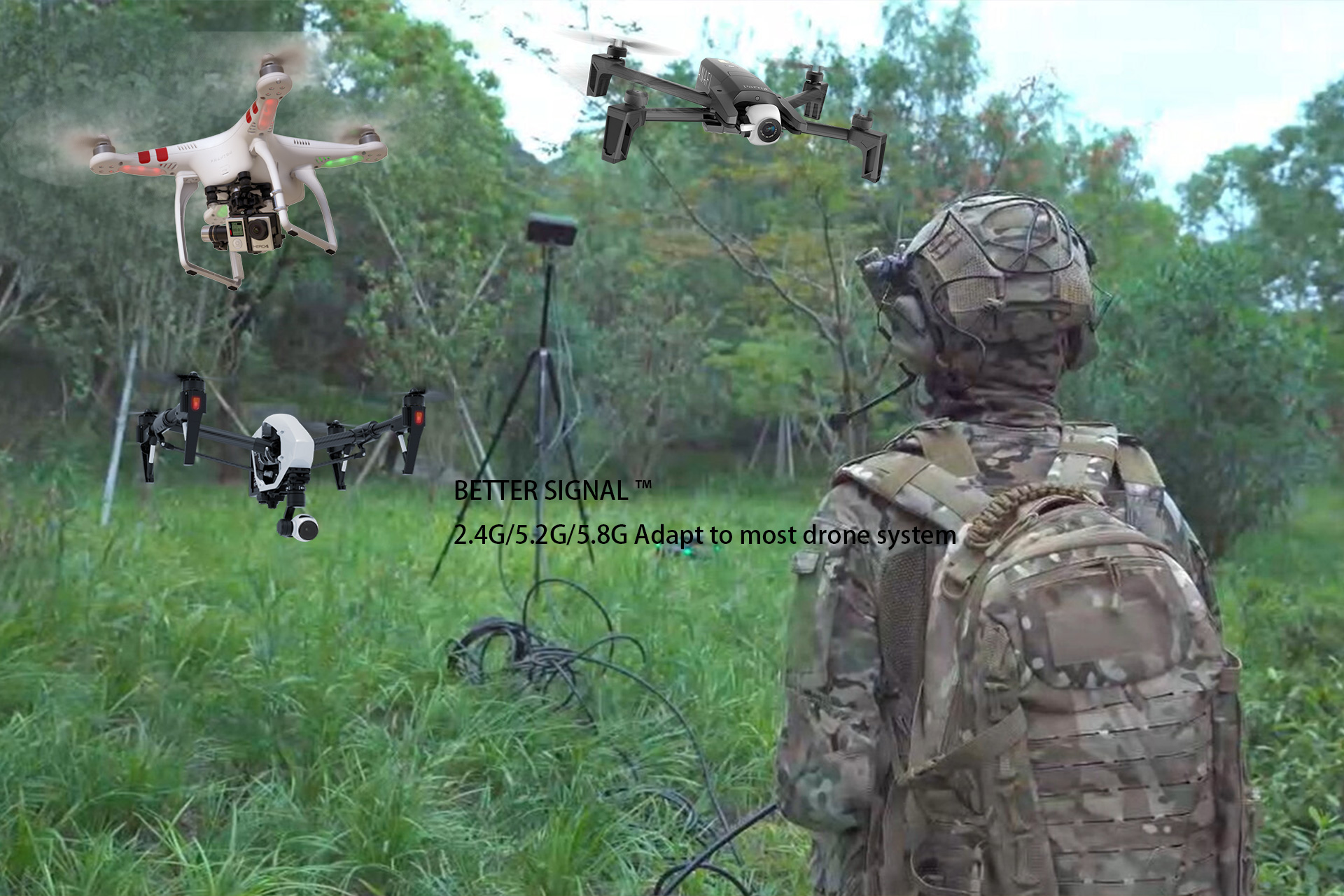 Drone signal booster antenna factory